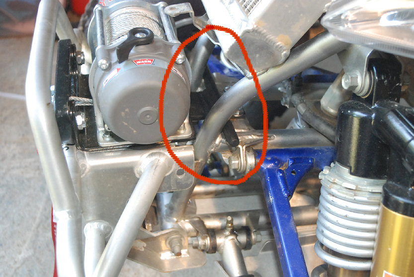 Warn RT15 Winch Install Raptor 700 - Part One - Yamaha ... 400ex wiring harness 