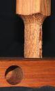 Mortise and Tenon joint for the foot leg combo