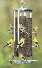 Duncraft Triple Tube Finch Feeder